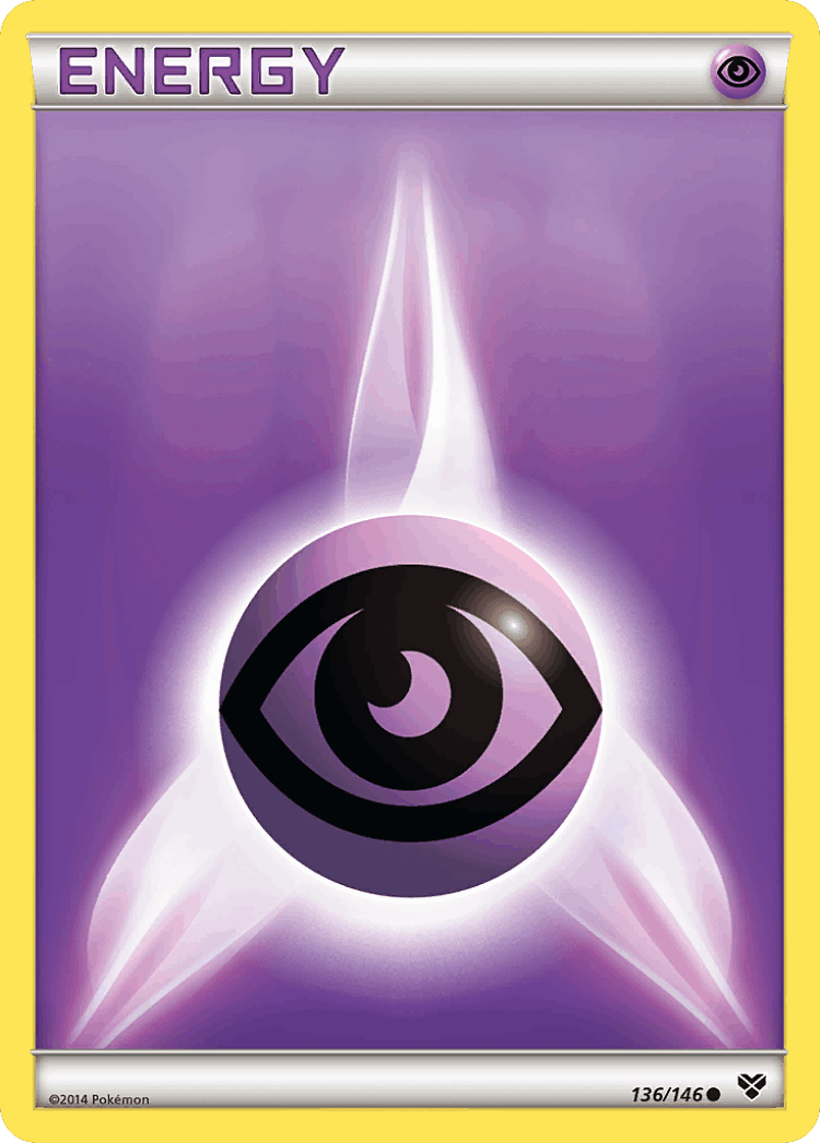 Psychic Energy #136 from XY - Common