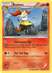 Braixen 25, XY