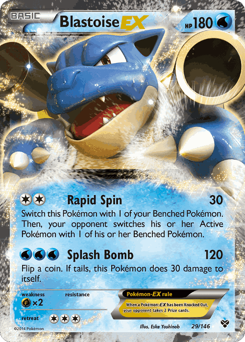 Blastoise-EX 29, XY