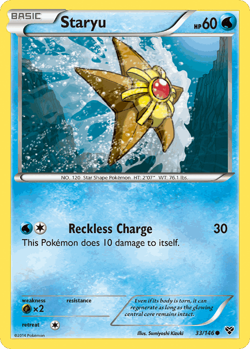 Staryu 33, XY