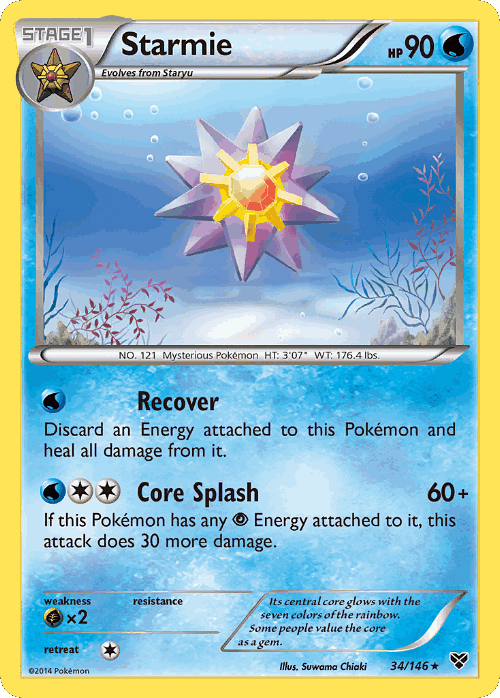 Starmie 34, XY