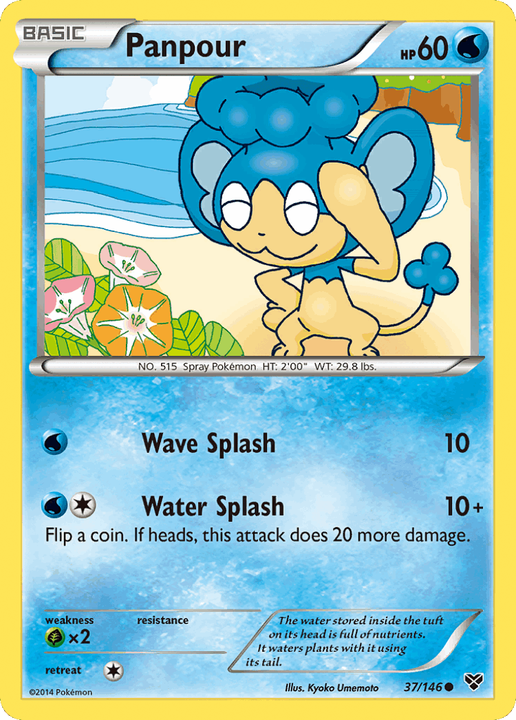 Panpour #37 from XY - Common - Illustrated by Kyoko Umemoto