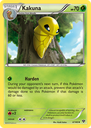Kakuna Pokémon TCG card art