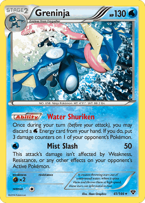 Greninja 41, XY