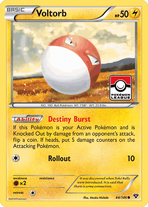 Voltorb 44, XY