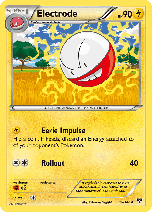 Electrode 45, XY