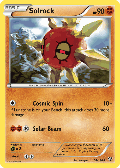 Solrock 64, XY