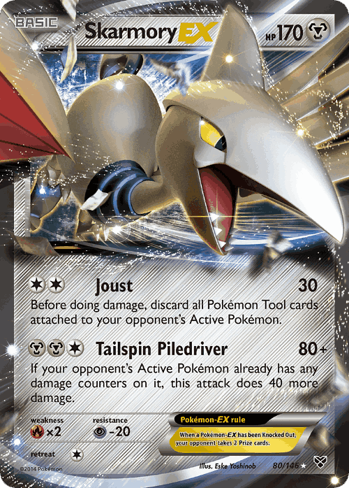 Skarmory-EX 80, XY