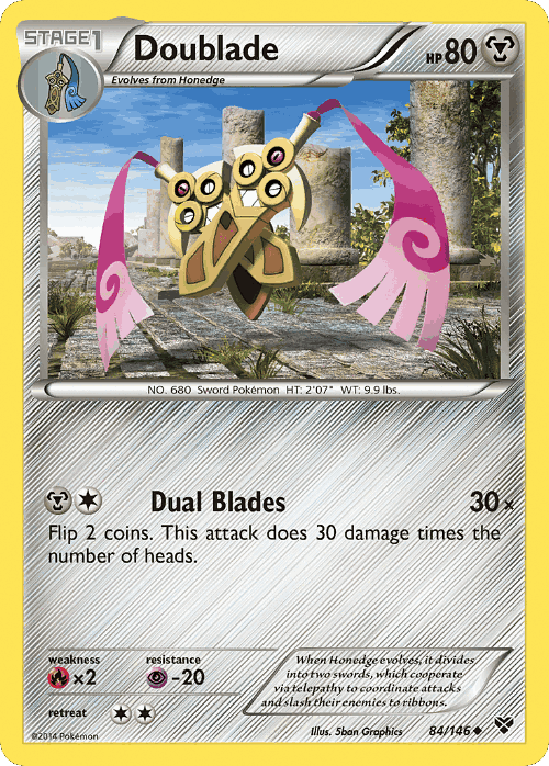 Doublade 84, XY