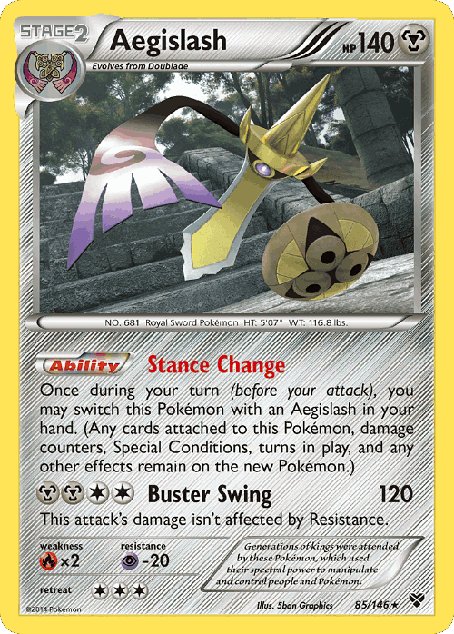 Aegislash 85, XY