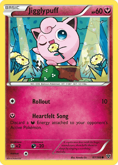 Jigglypuff 87, XY