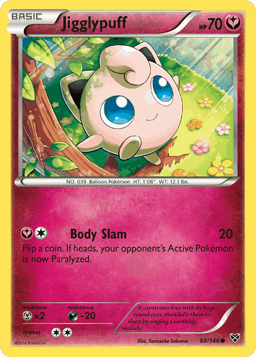 Jigglypuff 88, XY