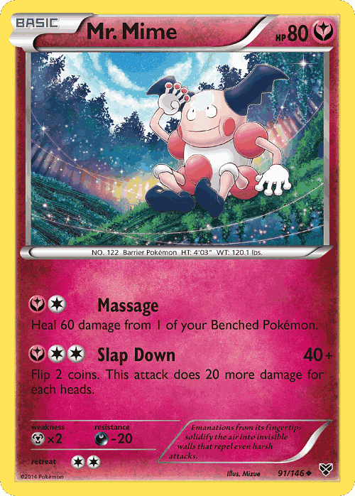 Mr. Mime 91, XY