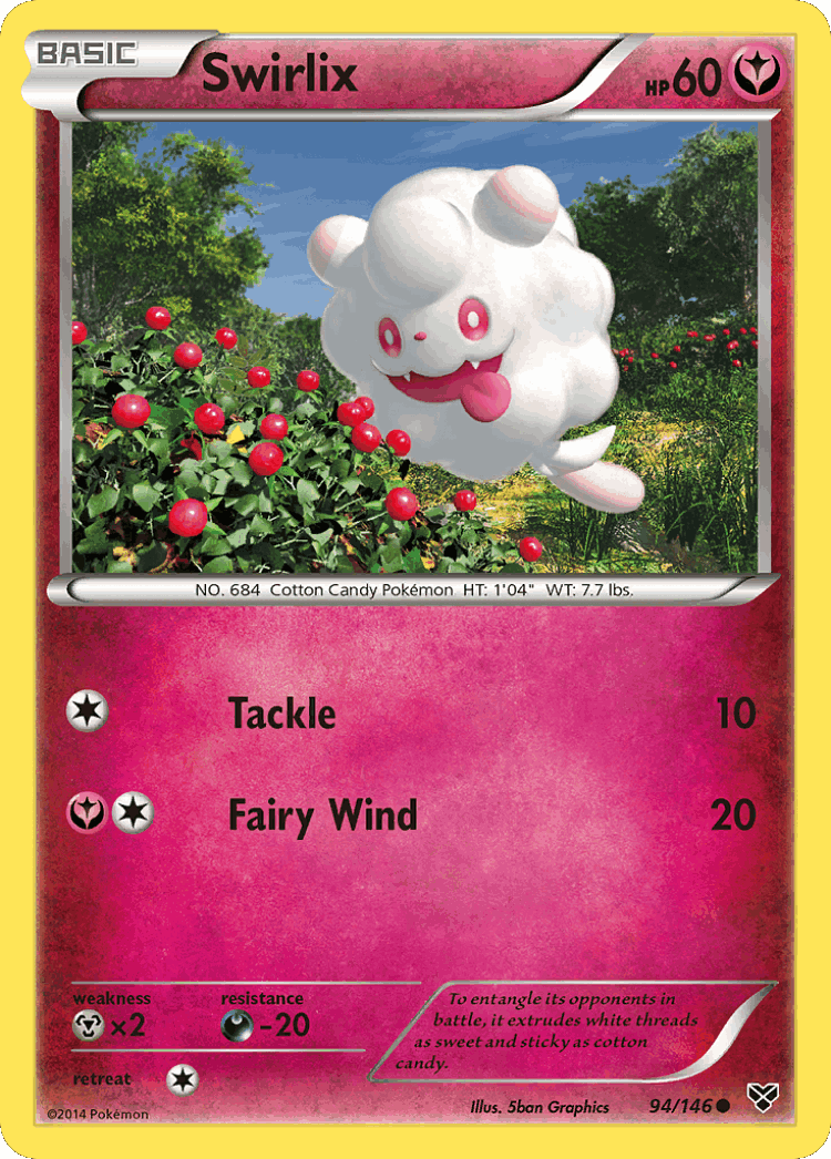 Swirlix #94 from XY - Common - Illustrated by 5ban Graphics