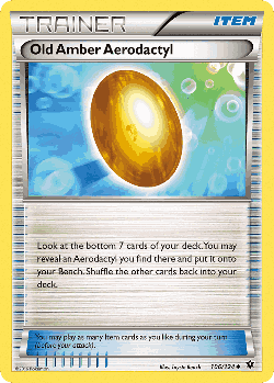 Old Amber Aerodactyl 106, Fates Collide