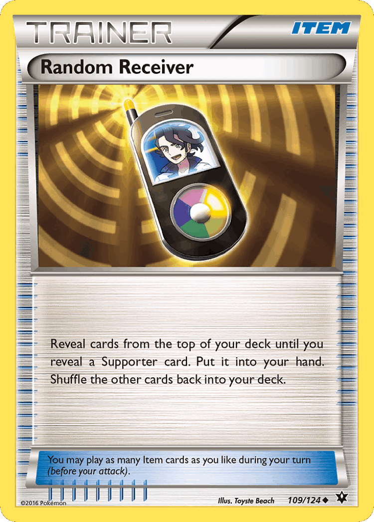 Random Receiver #109 from Fates Collide - Uncommon - Illustrated by Toyste Beach