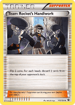 Team Rocket's Handiwork 112, Fates Collide