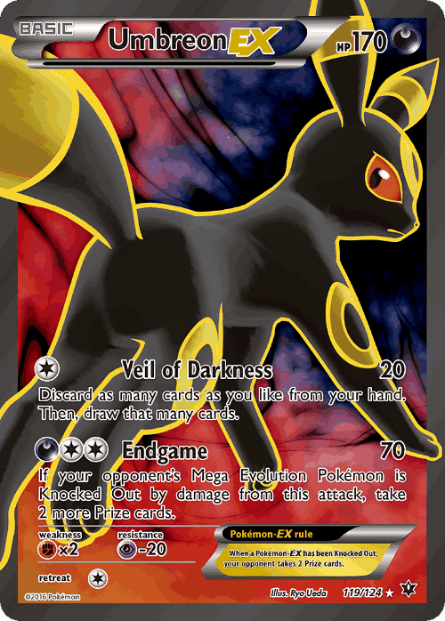 Umbreon-EX card art
