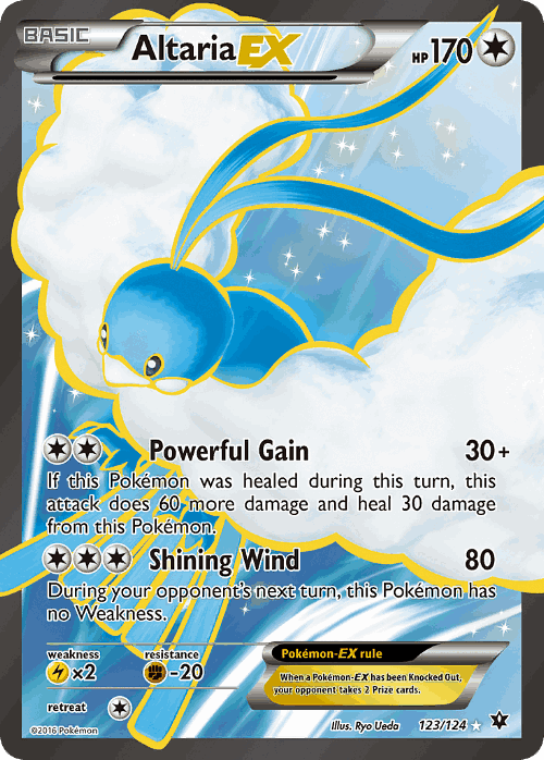 Altaria-EX 123, Fates Collide