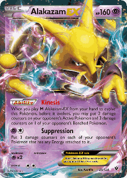 Alakazam-EX 25, Fates Collide