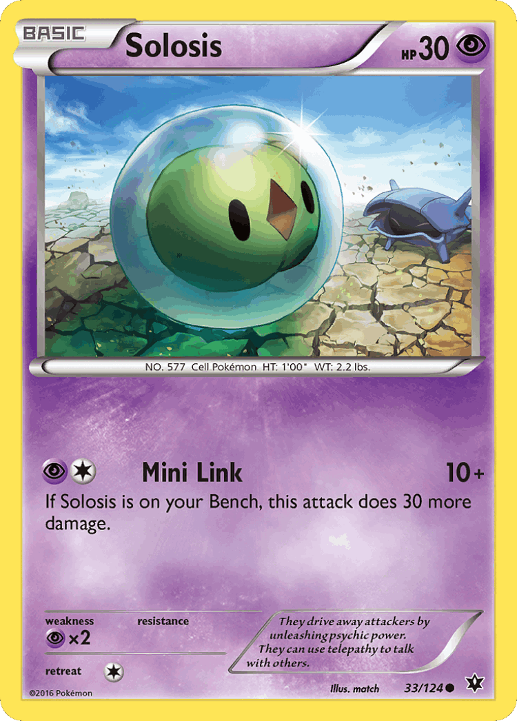 Solosis #33 from Fates Collide - Common - Illustrated by match