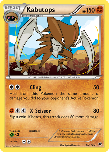 Kabutops 39, Fates Collide