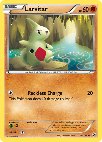 Larvitar 40, Fates Collide