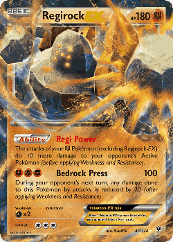 Regirock-EX 43, Fates Collide
