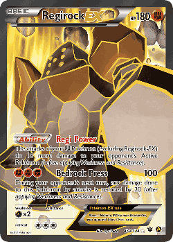 Regirock-EX 43, Fates Collide
