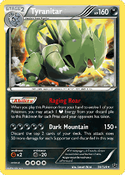 Tyranitar 56, Fates Collide