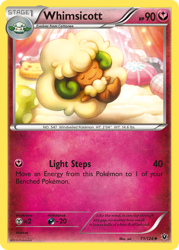 Whimsicott 71, Fates Collide