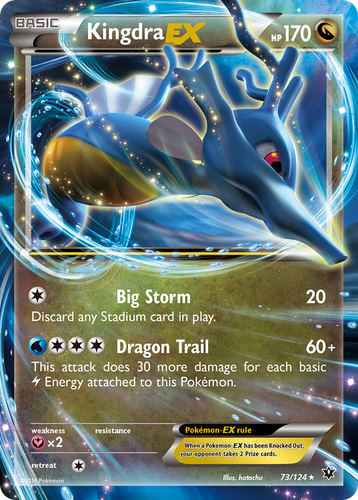 Kingdra-EX 73, Fates Collide