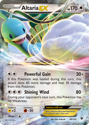 Altaria-EX 83, Fates Collide