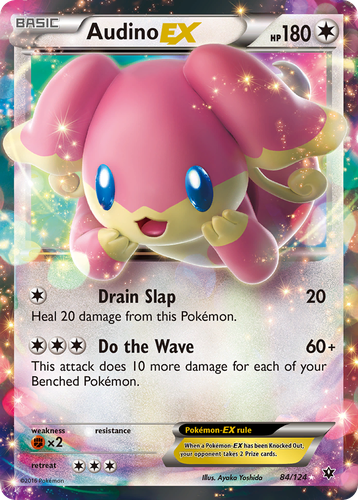 Audino-EX 84, Fates Collide
