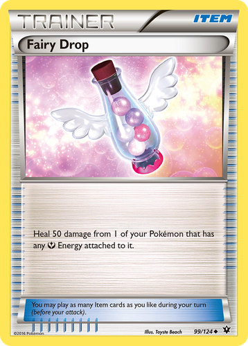 Fairy Drop #99 from Fates Collide - Uncommon - Illustrated by Toyste Beach