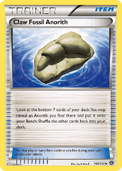 Claw Fossil Anorith 100, Steam Siege