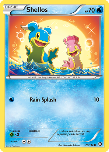 Shellos #28 from Steam Siege - Common - Illustrated by Sanosuke Sakuma