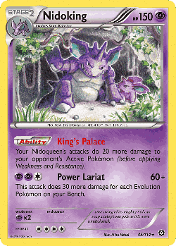 Nidoking 45, Steam Siege
