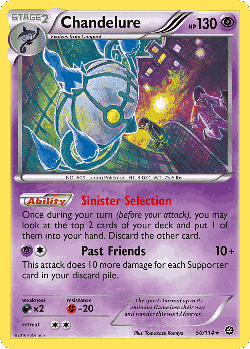 Chandelure 50, Steam Siege