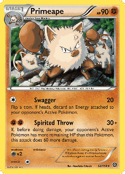 Primeape 53, Steam Siege