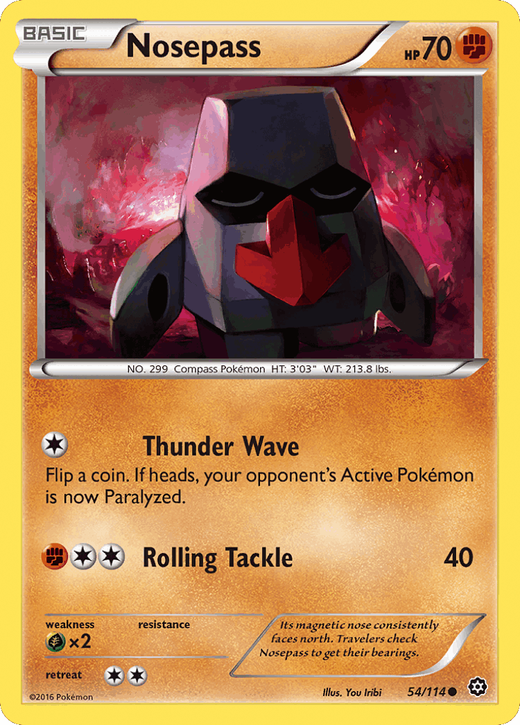 Nosepass #54 from Steam Siege - Common - Illustrated by You Iribi
