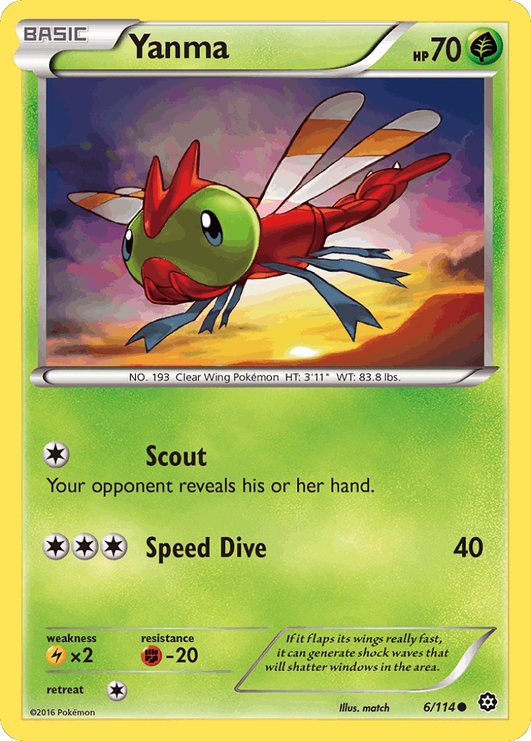 Yanma #6 from Steam Siege - Common - Illustrated by match