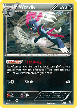 Weavile 61, Steam Siege