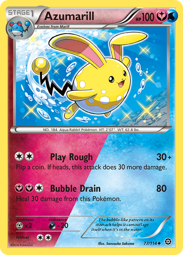 Azumarill 77, Steam Siege