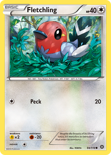 Fletchling #94 from Steam Siege - Common - Illustrated by TOKIYA