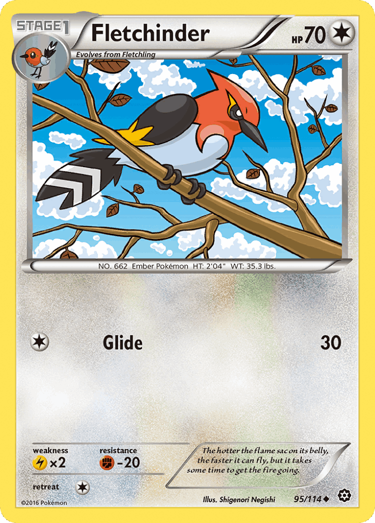 Fletchinder #95 from Steam Siege - Uncommon - Illustrated by Shigenori Negishi