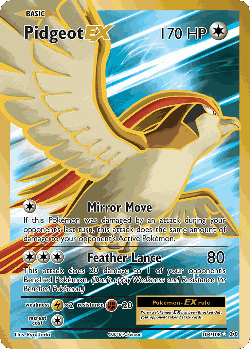 Pidgeot-EX 104, Evolutions