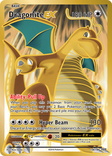 Dragonite-EX 106, Evolutions