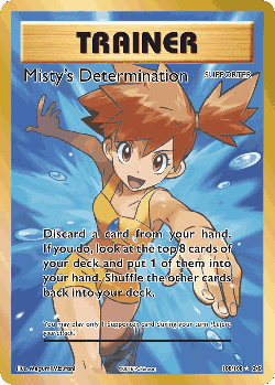 Misty's Determination 108, Evolutions