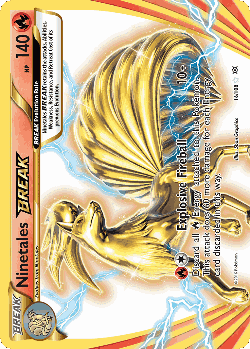 Ninetales BREAK Pokémon TCG card art
